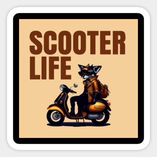 Scooters life Sticker